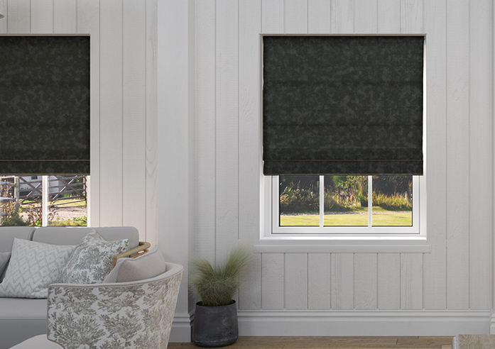 Oleander, Graphite - Roman Blind - Image 3